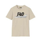 F4D Skyray Side Profile T-Shirt - Pilot gifts - WWII warbird t-shirt
