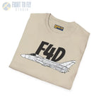 F4D Skyray Side Profile T-Shirt - Pilot gifts - WWII warbird t-shirt
