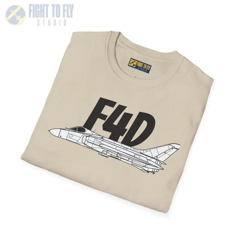 F4D Skyray Side Profile T-Shirt - Pilot gifts - WWII warbird t-shirt