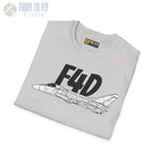 F4D Skyray Side Profile T-Shirt - Pilot gifts - WWII warbird t-shirt