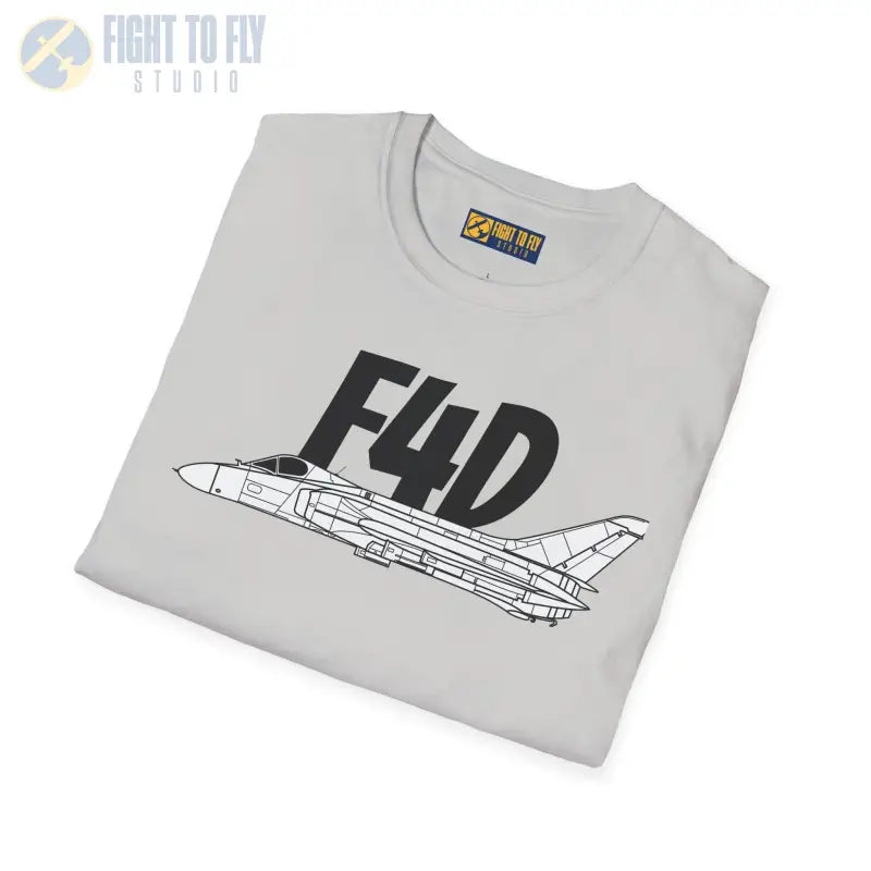 F4D Skyray Side Profile T-Shirt - Pilot gifts - WWII warbird t-shirt