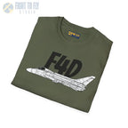F4D Skyray Side Profile T-Shirt - Pilot gifts - WWII warbird t-shirt