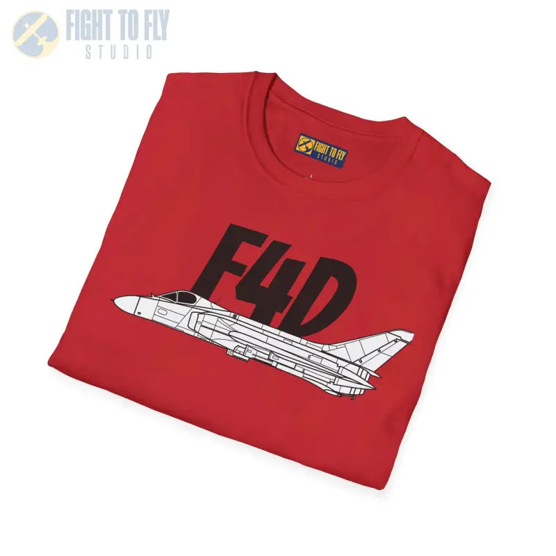 F4D Skyray Side Profile T-Shirt - Pilot gifts - WWII warbird t-shirt