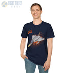 F4D Skyray Comic Style T-Shirt - Pilot gifts - WWII warbird t-shirt