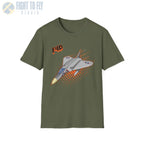 F4D Skyray Comic Style T-Shirt - Pilot gifts - WWII warbird t-shirt
