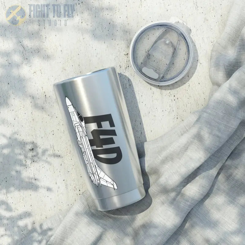 F4D Tumbler – Delta-Wing Interceptor Profile Design - Mug - Pilot gifts - WWII warbird t-shirt