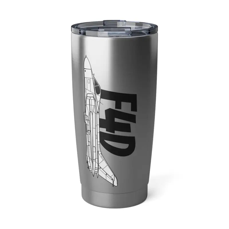 F4D Tumbler – Delta-Wing Interceptor Profile Design - Mug - Pilot gifts - WWII warbird t-shirt