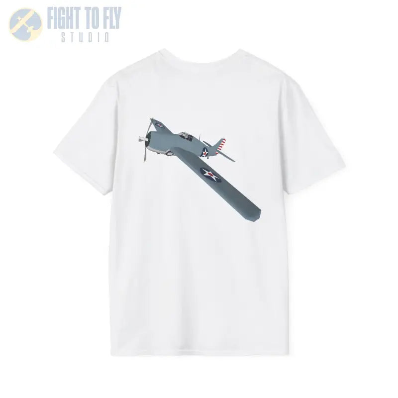 F4F – First in the Fight Shirt - T-Shirt - Pilot gifts - WWII warbird t-shirt