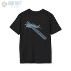 F4F – First in the Fight Shirt - T-Shirt - Pilot gifts - WWII warbird t-shirt