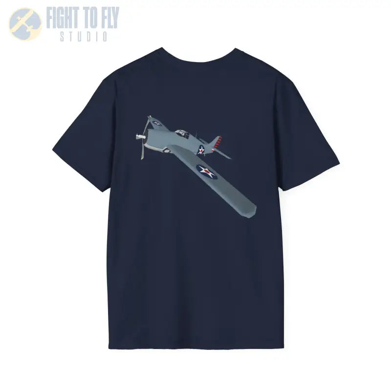 F4F – First in the Fight Shirt - T-Shirt - Pilot gifts - WWII warbird t-shirt