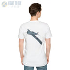 F4F – First in the Fight Shirt - T-Shirt - Pilot gifts - WWII warbird t-shirt