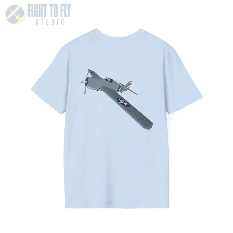F4F – First in the Fight Shirt - T-Shirt - Pilot gifts - WWII warbird t-shirt