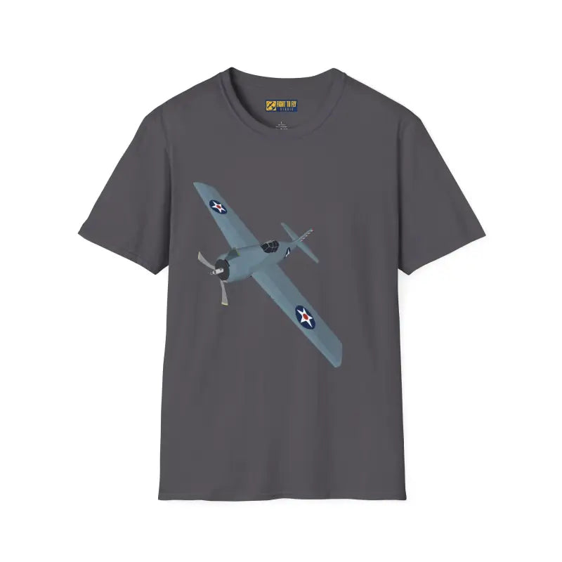 F4F – First in the Fight Shirt - T-Shirt - Pilot gifts - WWII warbird t-shirt