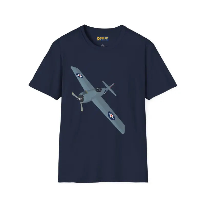 F4F – First in the Fight Shirt - T-Shirt - Pilot gifts - WWII warbird t-shirt