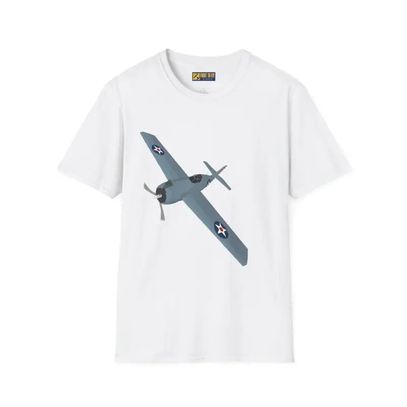 F4F – First in the Fight Shirt - T-Shirt - Pilot gifts - WWII warbird t-shirt