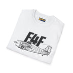 F4F Wildcat Side Profile T-Shirt - Pilot gifts - WWII warbird t-shirt