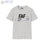 F4F Wildcat Side Profile T-Shirt - Pilot gifts - WWII warbird t-shirt