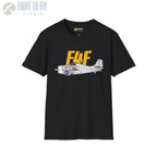 F4F Wildcat Side Profile T-Shirt - Pilot gifts - WWII warbird t-shirt