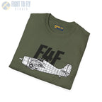 F4F Wildcat Side Profile T-Shirt - Pilot gifts - WWII warbird t-shirt