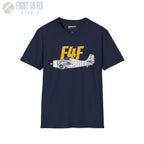 F4F Wildcat Side Profile T-Shirt - Pilot gifts - WWII warbird t-shirt