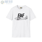 F4F Wildcat Side Profile T-Shirt - Pilot gifts - WWII warbird t-shirt