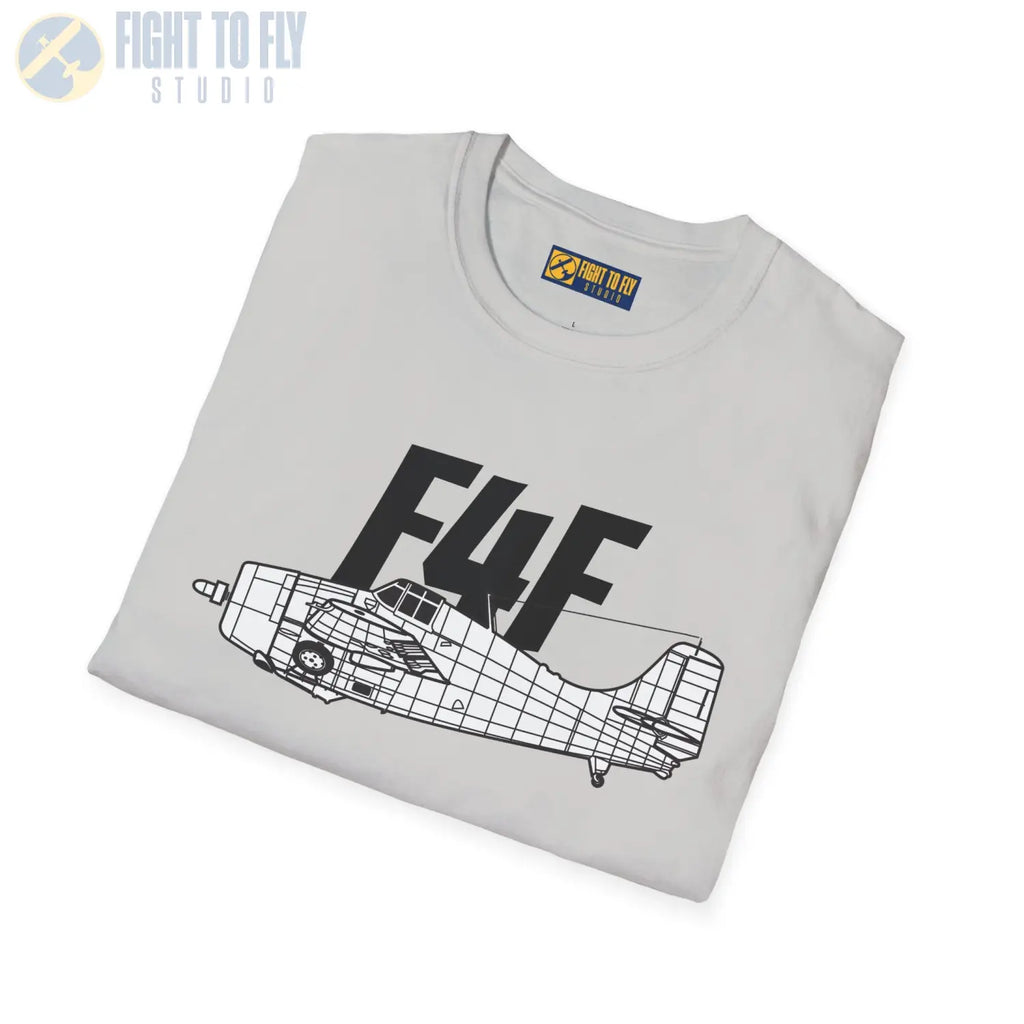 F4F Wildcat Side Profile T-Shirt - Pilot gifts - WWII warbird t-shirt
