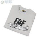 F4F Wildcat Side Profile T-Shirt - Pilot gifts - WWII warbird t-shirt