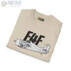 F4F Wildcat Side Profile T-Shirt - Pilot gifts - WWII warbird t-shirt