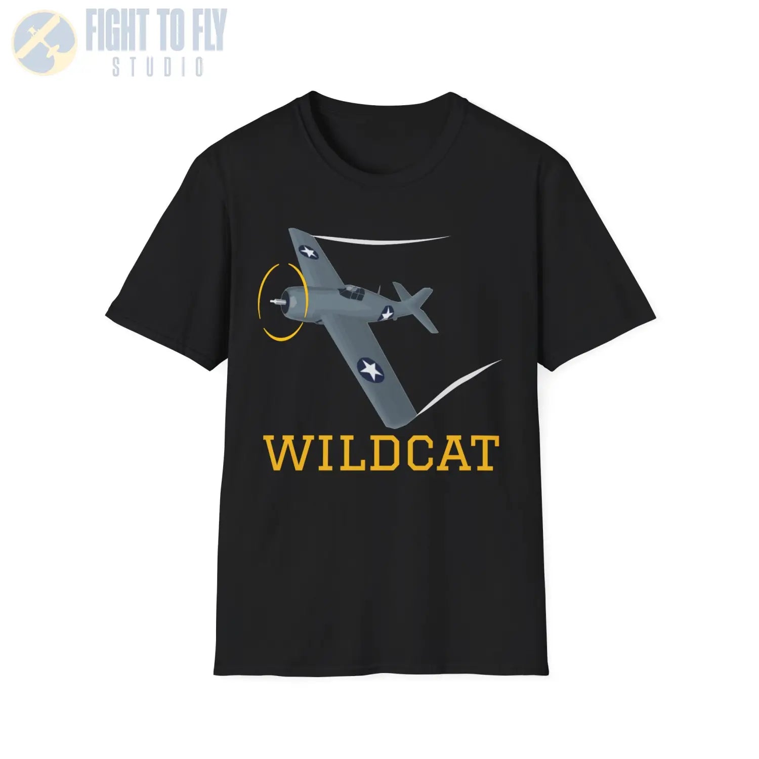 F4F Wildcat Premium T-Shirt - Pilot gifts - WWII warbird t-shirt