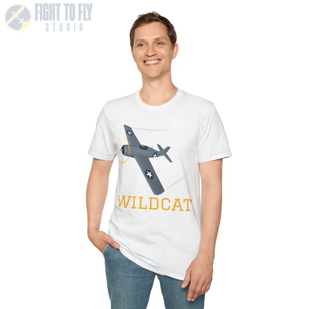 F4F Wildcat Premium T-Shirt - Pilot gifts - WWII warbird t-shirt