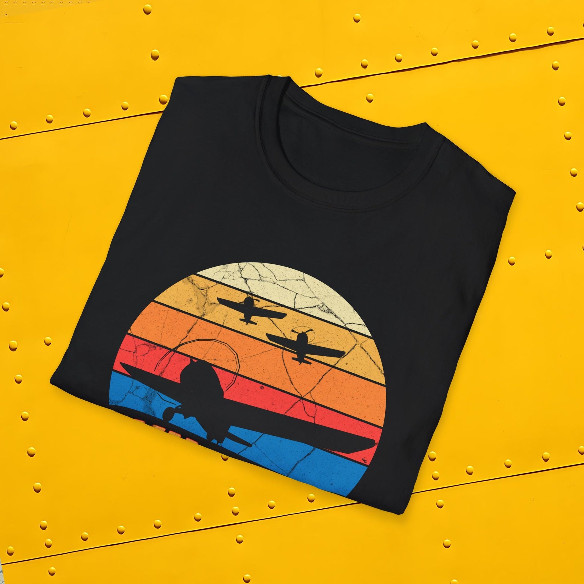 F4F Wildcat Premium T-Shirt – WWII Carrier-Borne Fighter Full Graphic Aviation Tee - Pilot gifts - warbird t-shirt