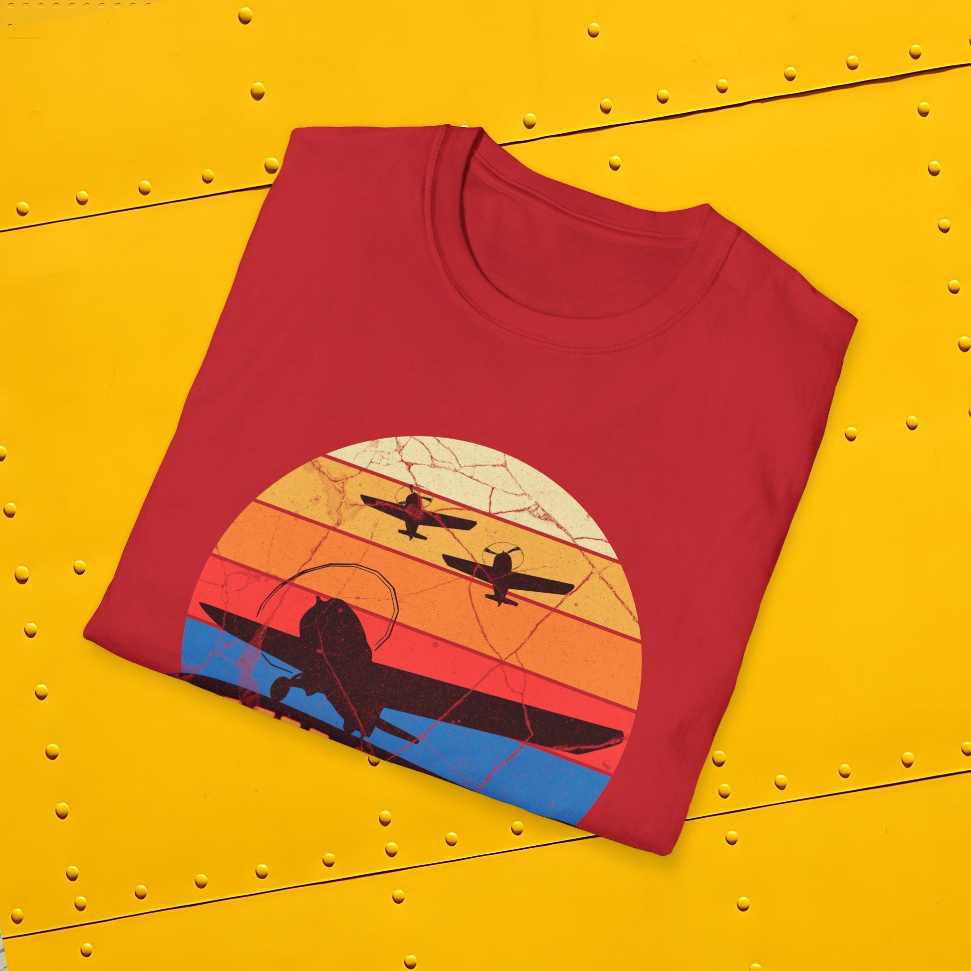 F4F Wildcat Premium T-Shirt – WWII Carrier-Borne Fighter Full Graphic Aviation Tee - Pilot gifts - warbird t-shirt