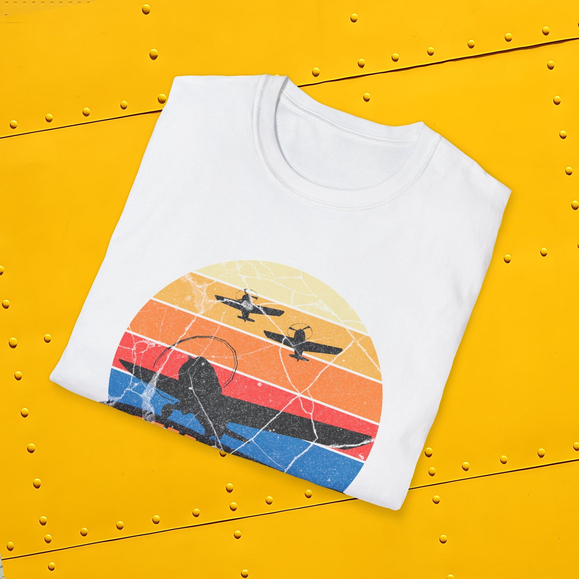 F4F Wildcat Premium T-Shirt – WWII Carrier-Borne Fighter Full Graphic Aviation Tee - Pilot gifts - warbird t-shirt