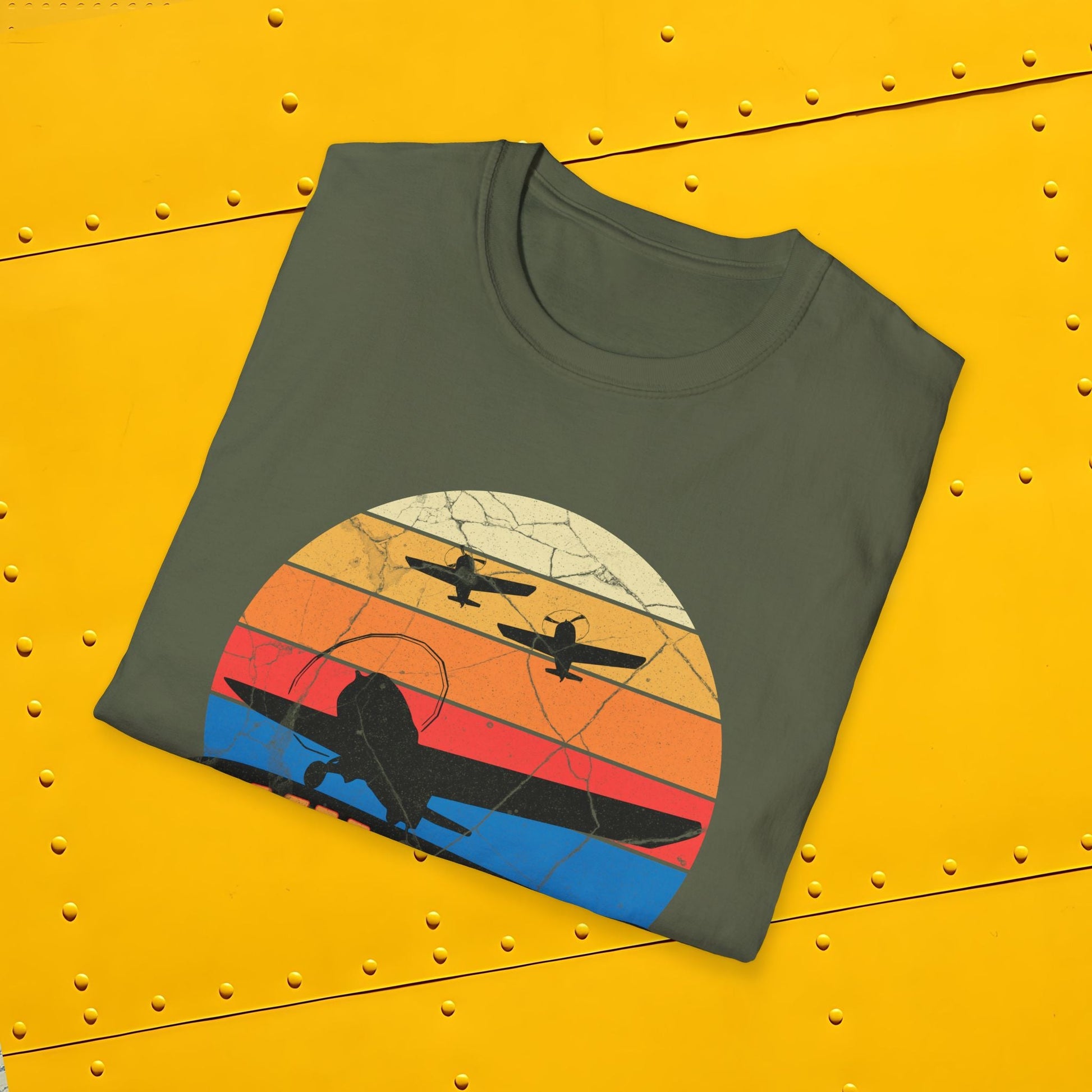 F4F Wildcat Premium T-Shirt – WWII Carrier-Borne Fighter Full Graphic Aviation Tee - Pilot gifts - warbird t-shirt