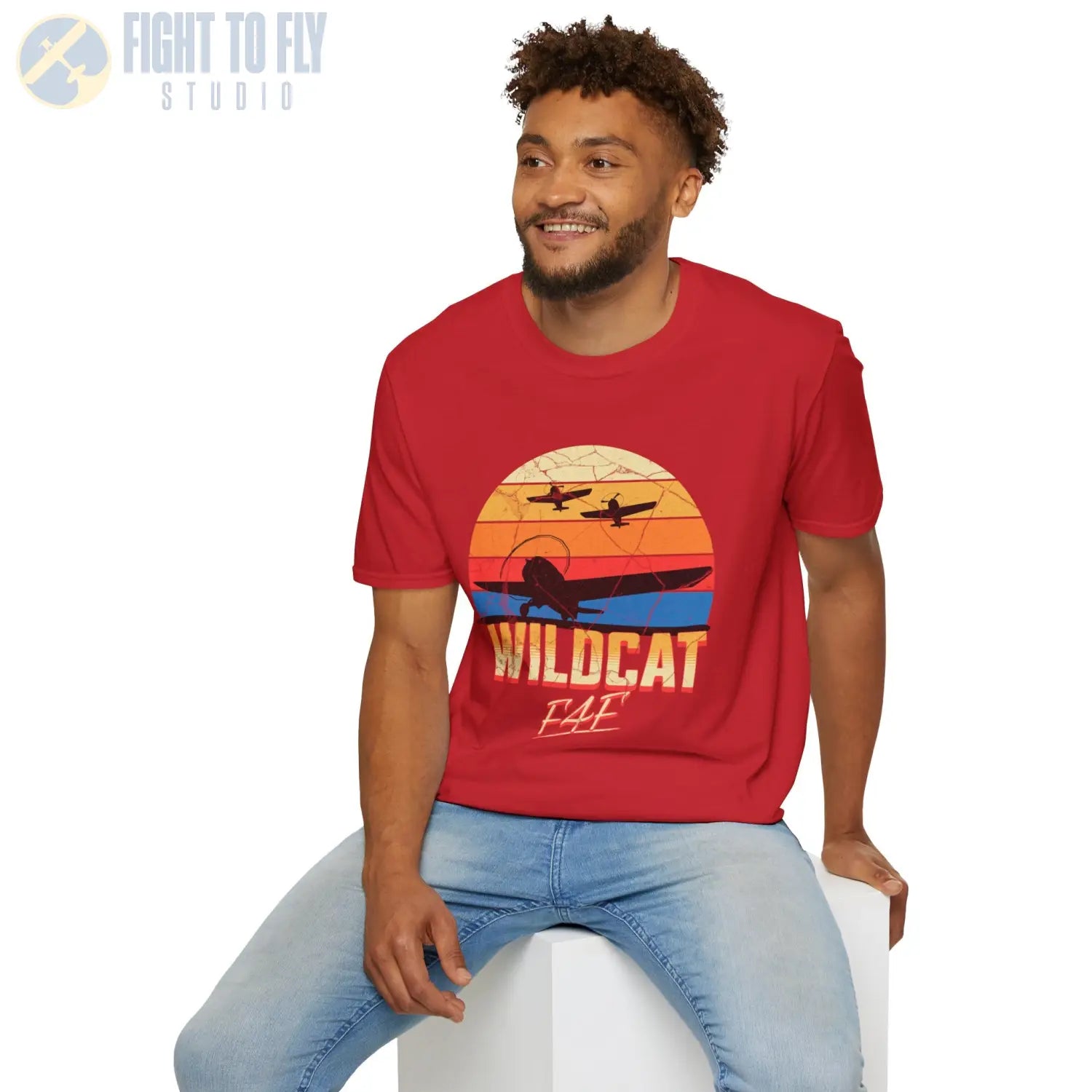 F4F Wildcat Premium T-Shirt - Pilot gifts - WWII warbird t-shirt