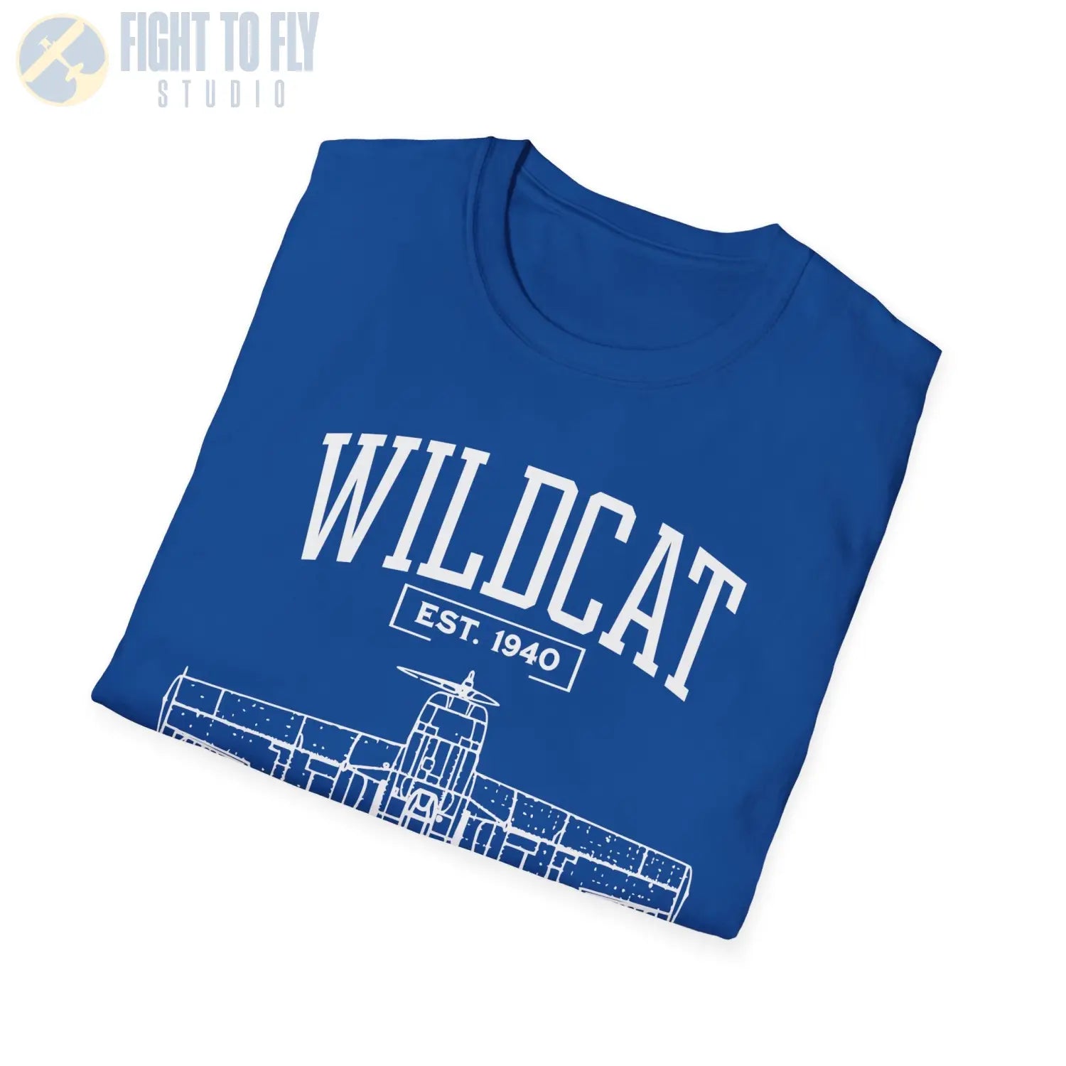 F4F Wildcat - T-Shirt - Pilot gifts - WWII warbird t-shirt