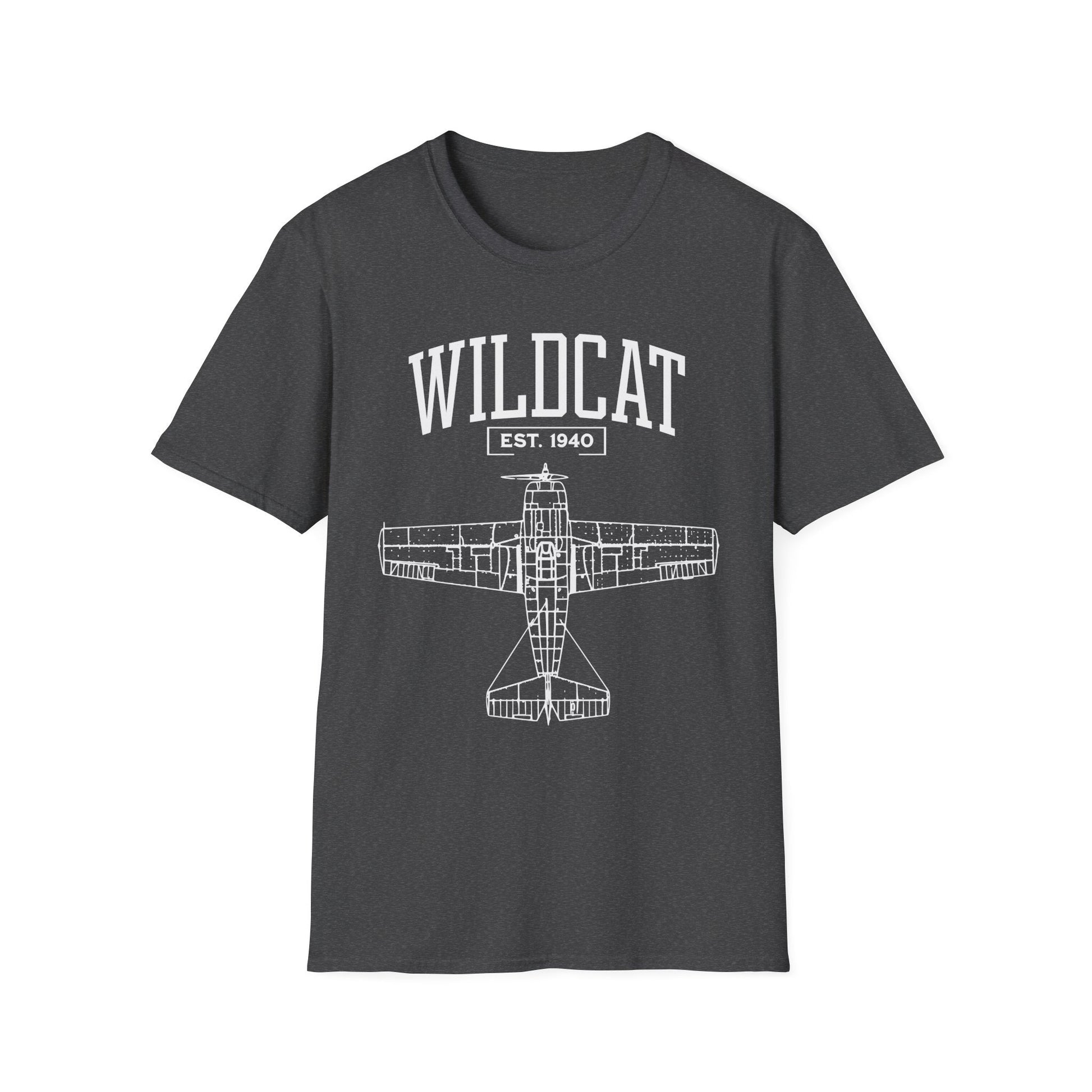 F4F Wildcat Premium WWII T Shirt Pilot gifts warbird t shirt