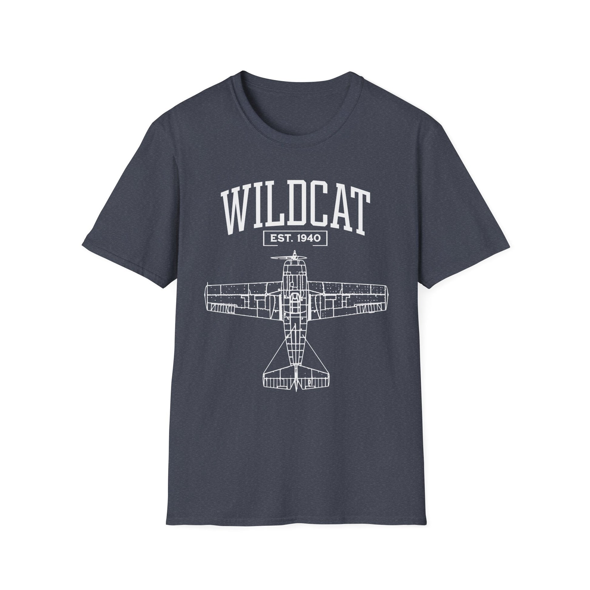 F4F Wildcat Premium WWII T Shirt Pilot gifts warbird t shirt