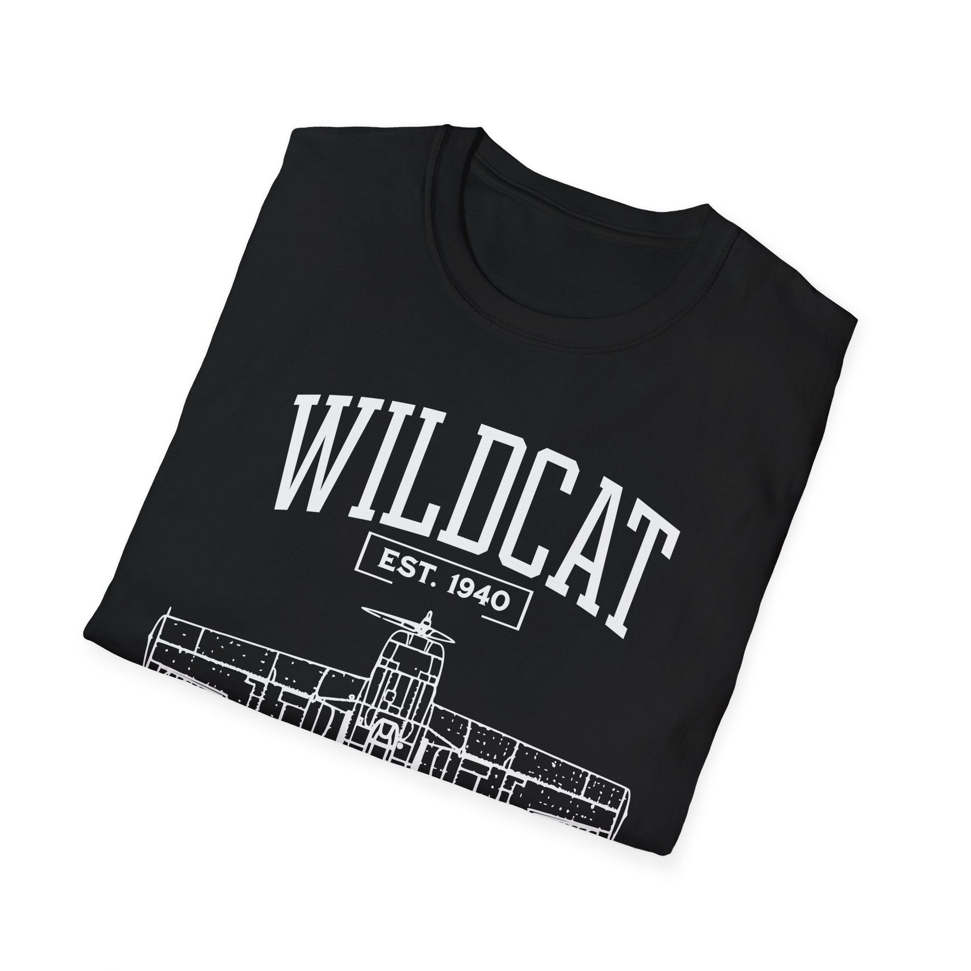 F4F Wildcat Premium WWII T Shirt Pilot gifts warbird t shirt