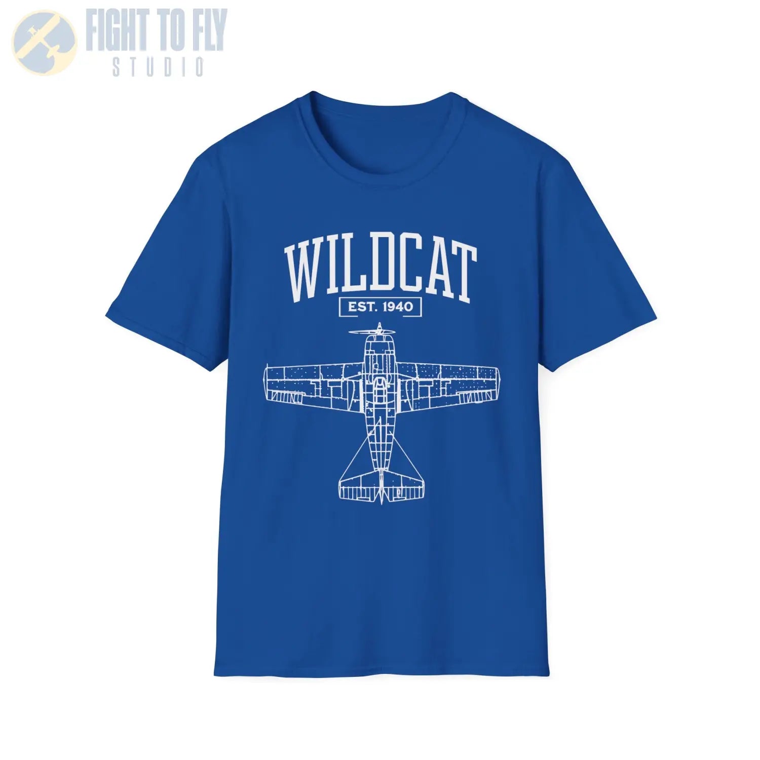 F4F Wildcat - T-Shirt - Pilot gifts - WWII warbird t-shirt