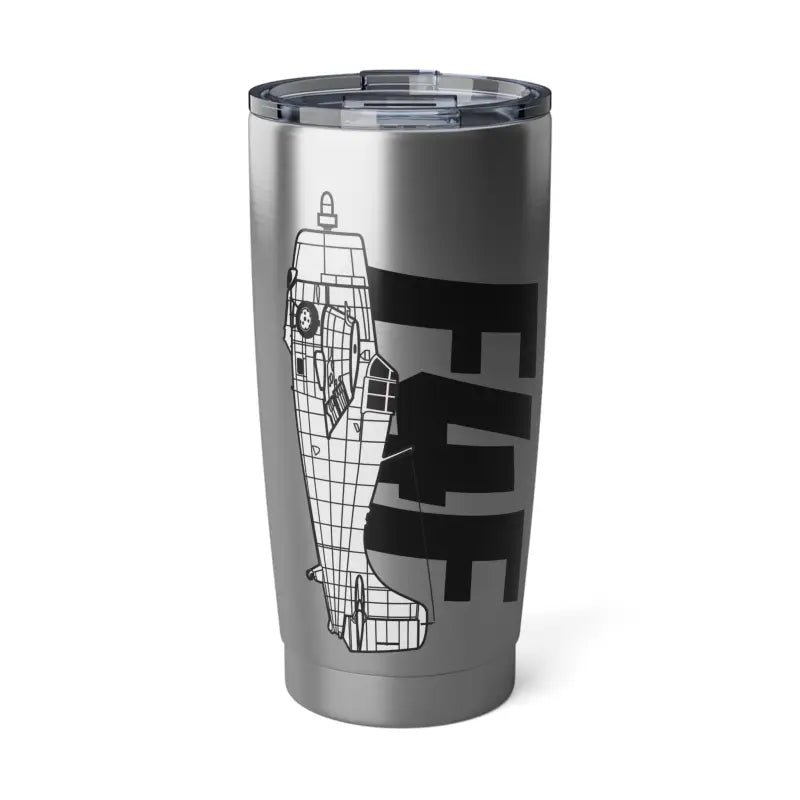 F4F Wildcat Tumbler – WWII Navy Fighter Profile Design - Mug - Pilot gifts - warbird t-shirt