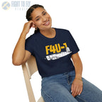 F4U-1 Corsair T-Shirt - Pilot gifts - WWII warbird t-shirt
