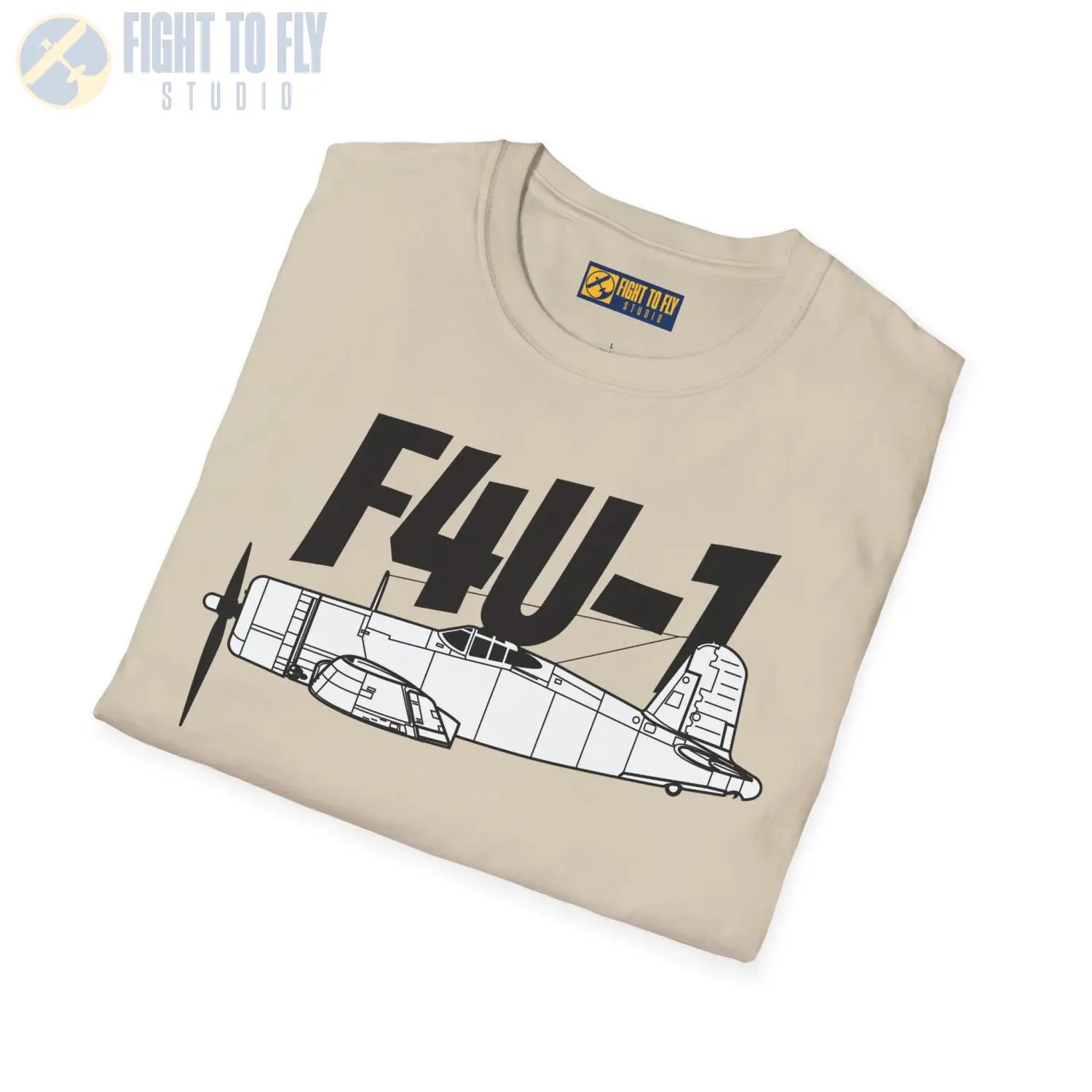 F4U-1 Corsair T-Shirt - Pilot gifts - WWII warbird t-shirt