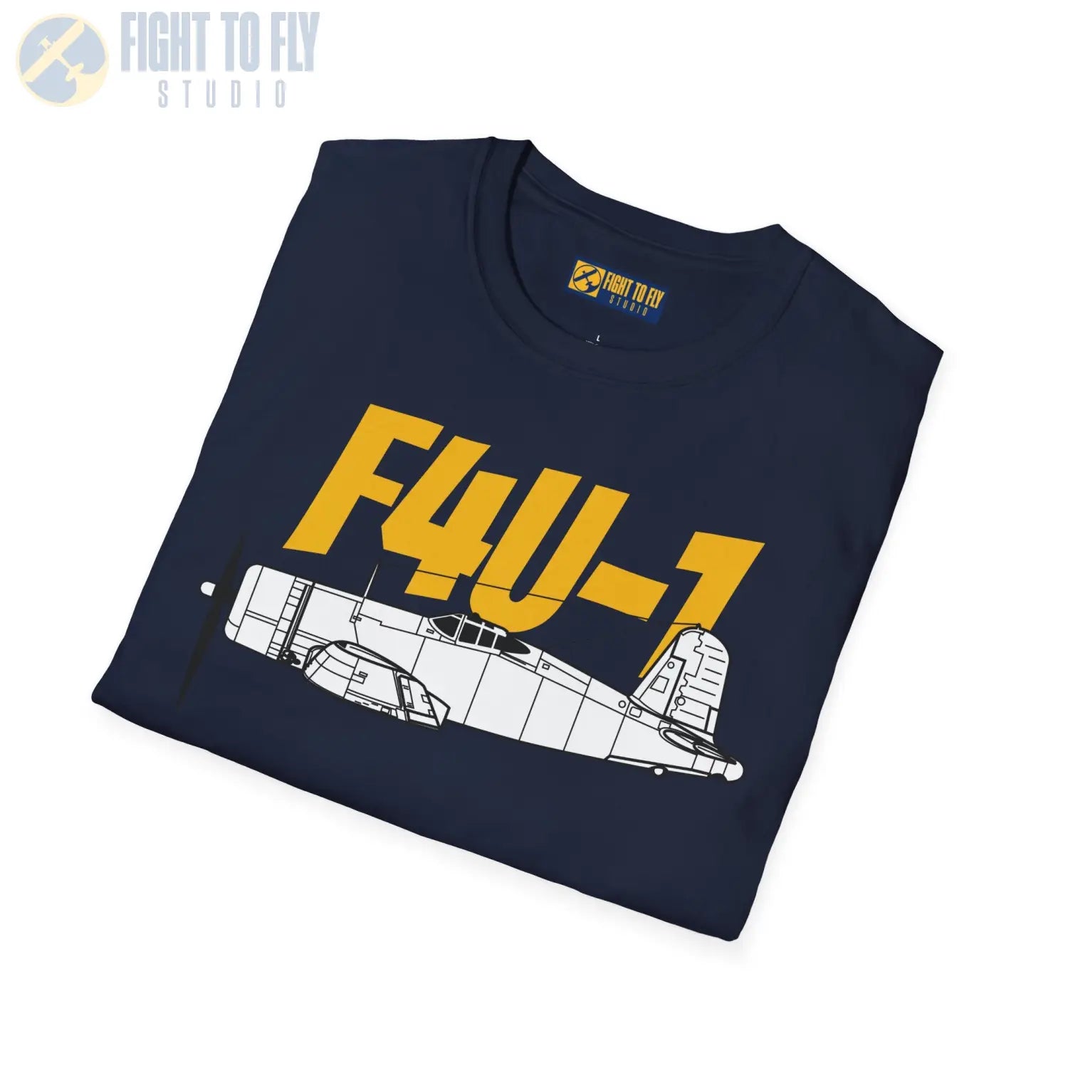 F4U-1 Corsair T-Shirt - Pilot gifts - WWII warbird t-shirt