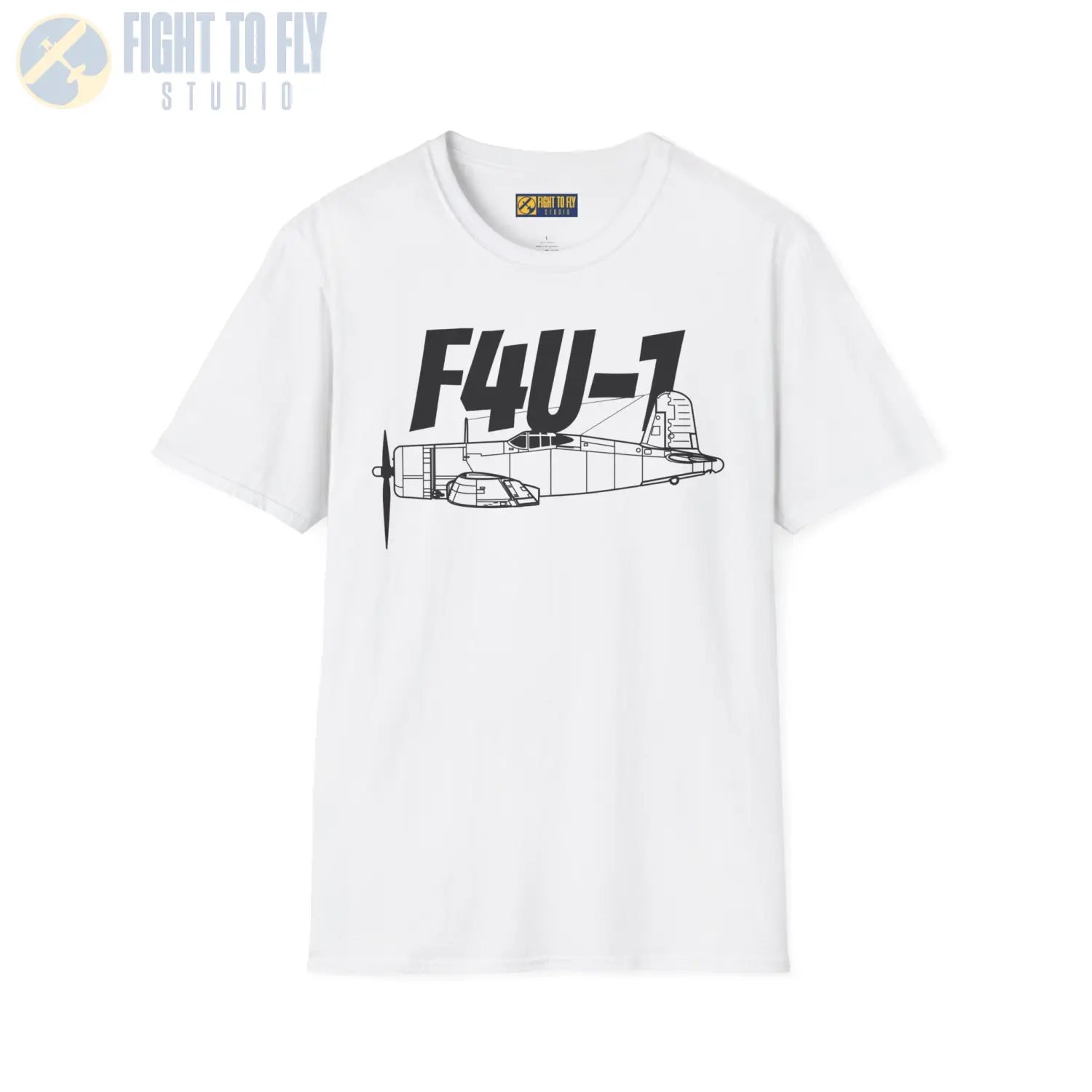 F4U-1 Corsair T-Shirt - Pilot gifts - WWII warbird t-shirt