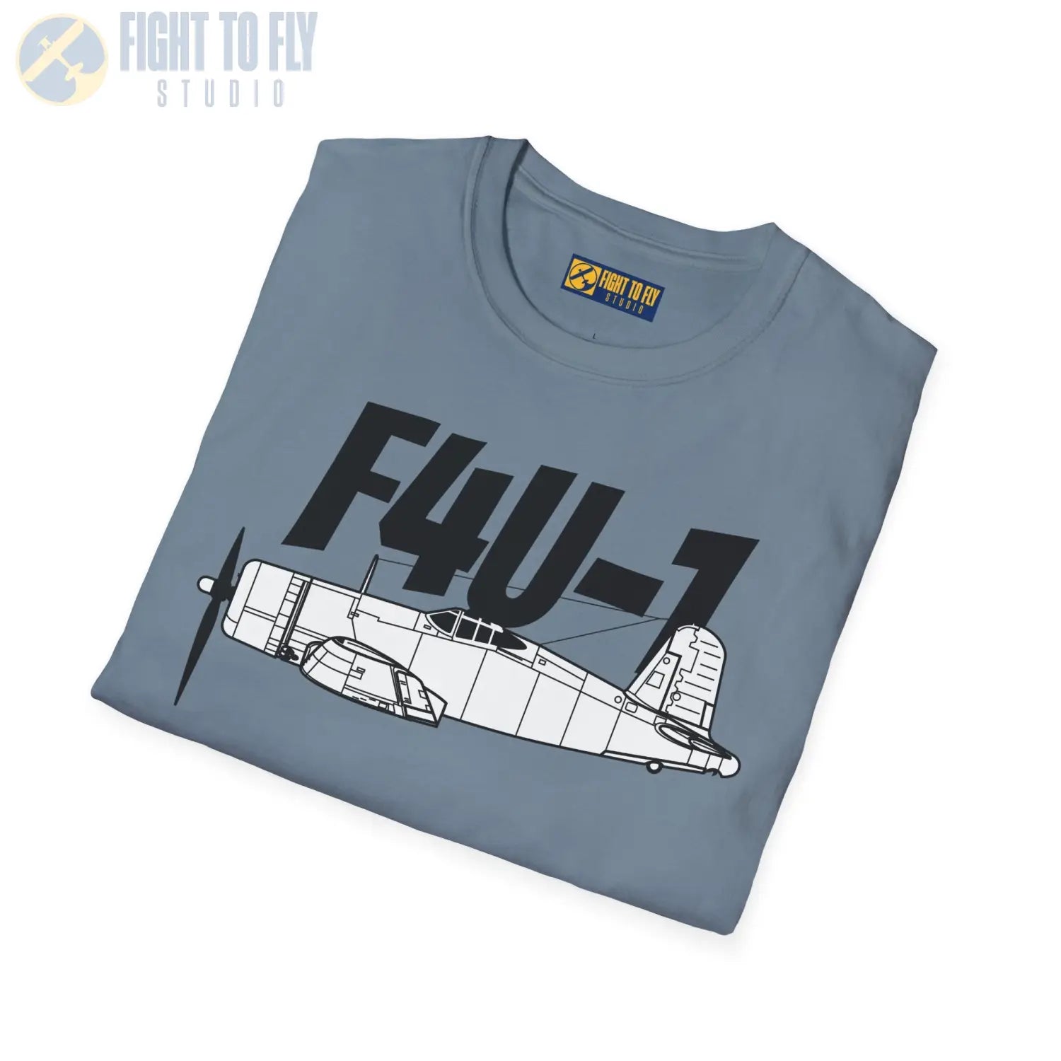 F4U-1 Corsair T-Shirt - Pilot gifts - WWII warbird t-shirt