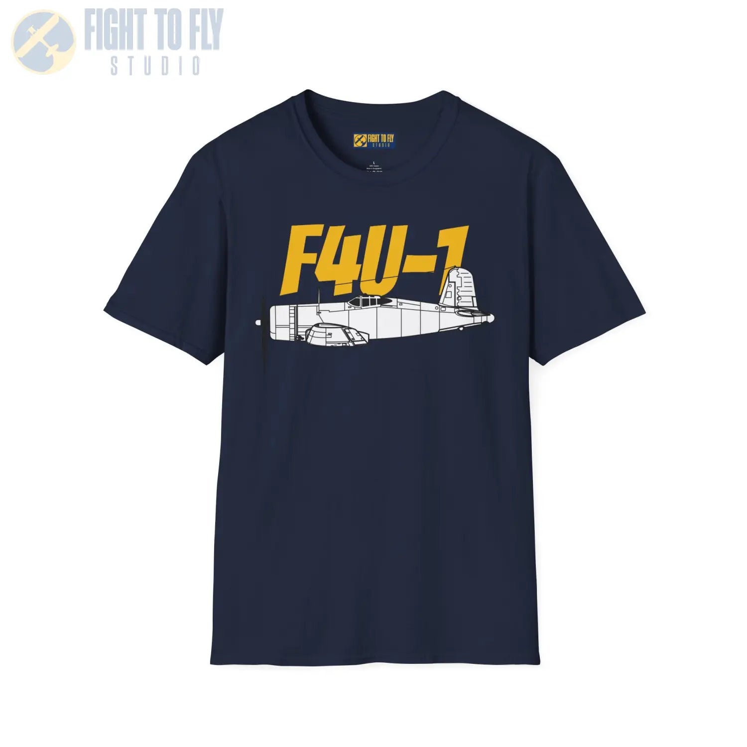 F4U-1 Corsair T-Shirt - Pilot gifts - WWII warbird t-shirt