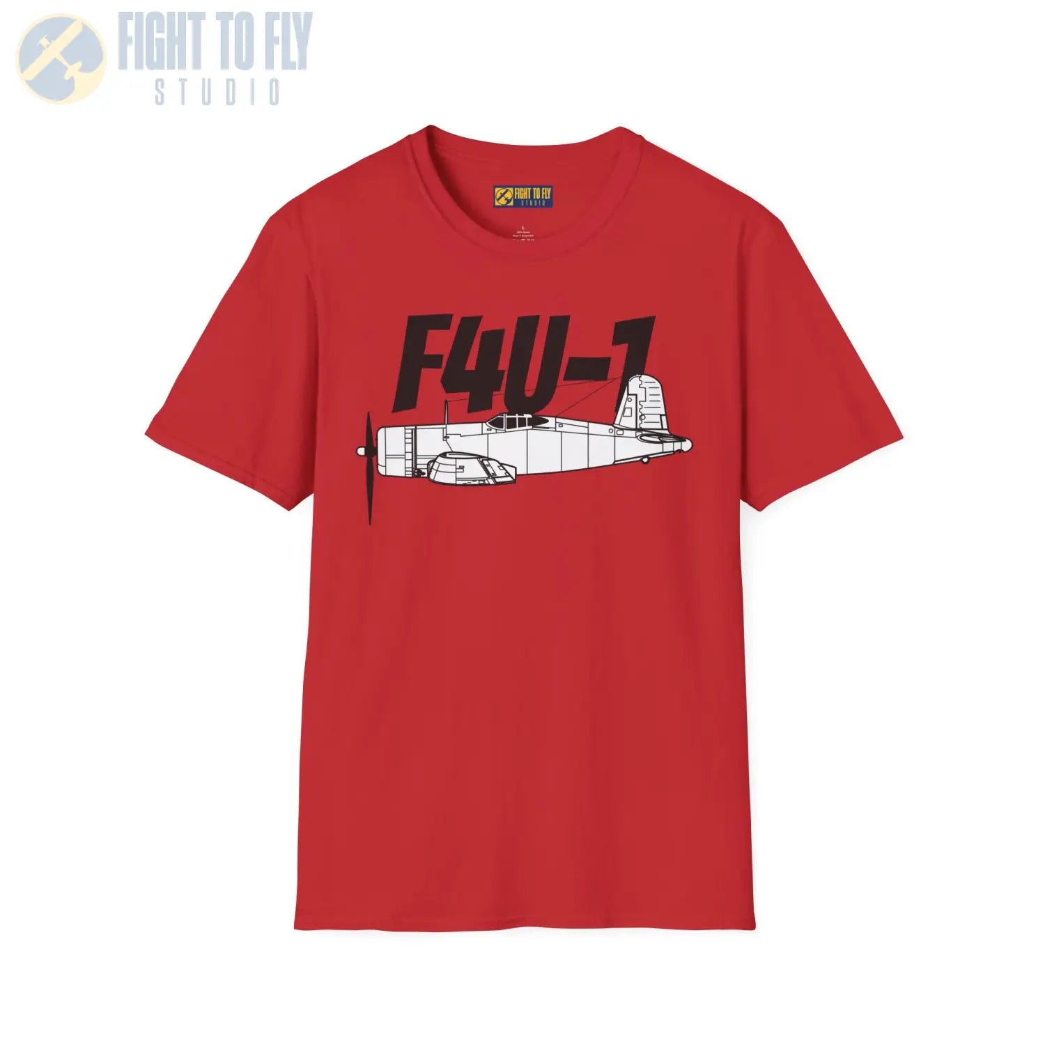 F4U-1 Corsair T-Shirt - Pilot gifts - WWII warbird t-shirt