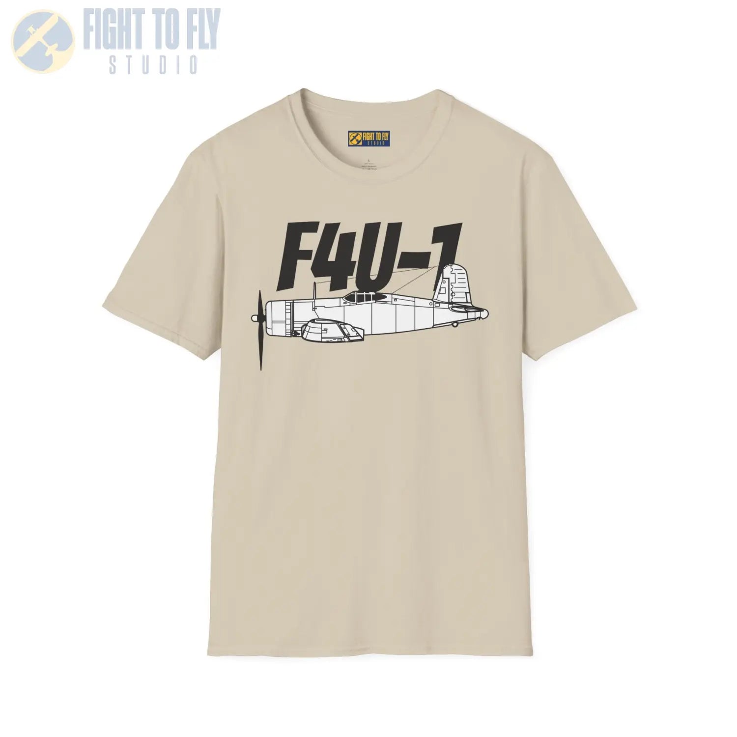 F4U-1 Corsair T-Shirt - Pilot gifts - WWII warbird t-shirt