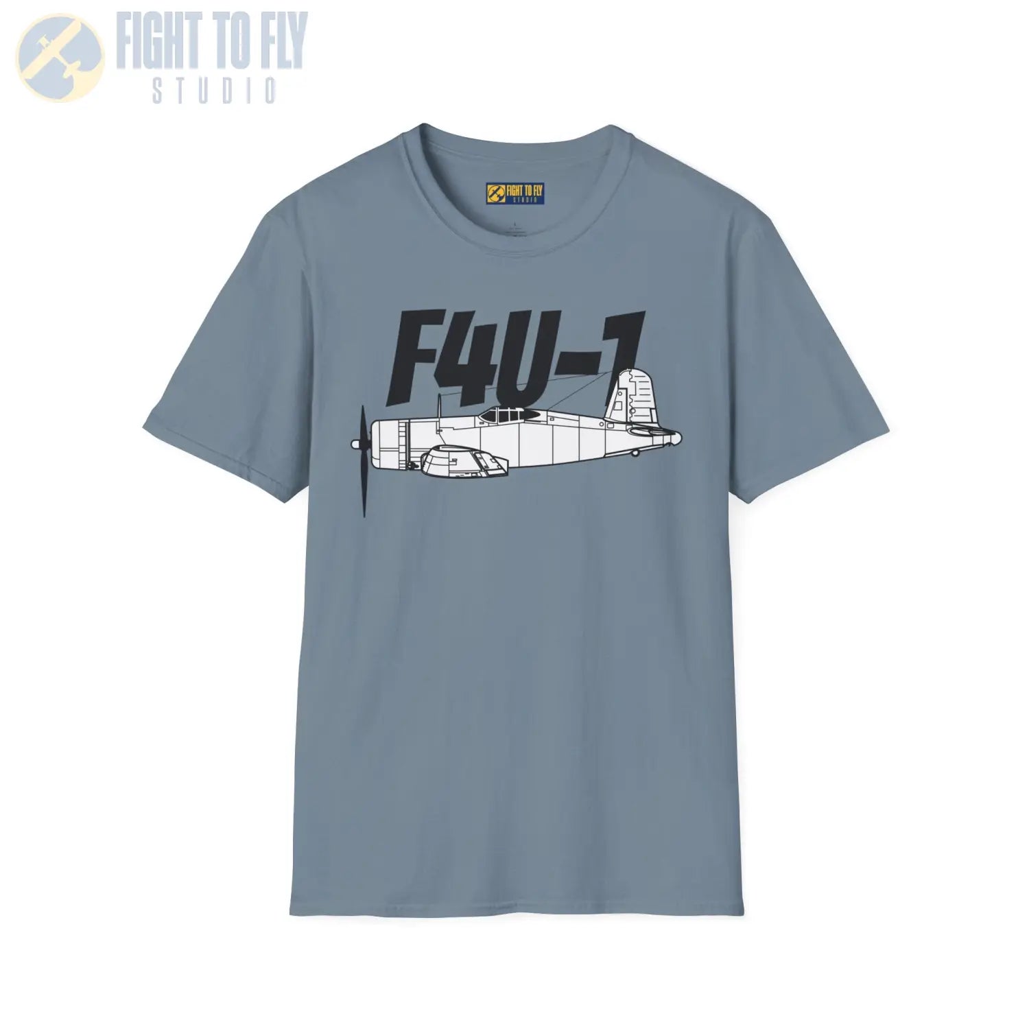 F4U-1 Corsair T-Shirt - Pilot gifts - WWII warbird t-shirt